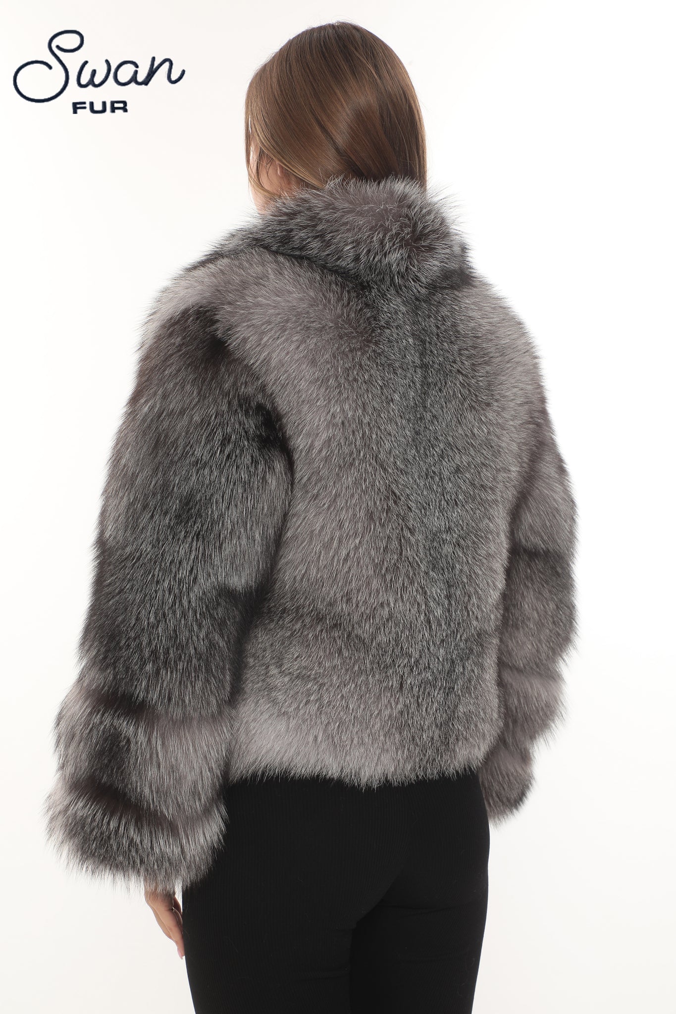 fur fox jacket Luxury Fox Fur Jacket Fox Fur Coat Jacket