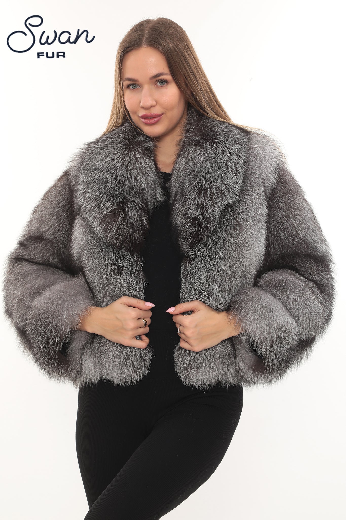 fur fox jacket Luxury Fox Fur Jacket Fox Fur Coat Jacket