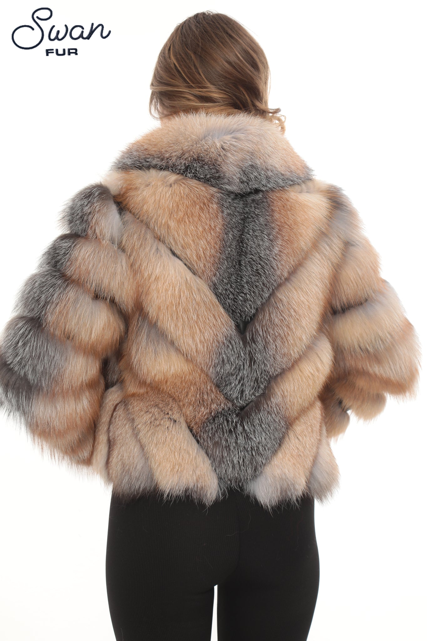 Frost Fox Fur Hooded Jacket