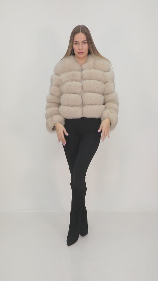 Fox Fur Jacket
